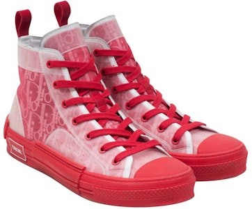 迪奥B23高帮“Oblique红色” 3SH118YNT_H363 Purchase 迪奥B23高帮“Oblique红色” 3SH118YNT_H363