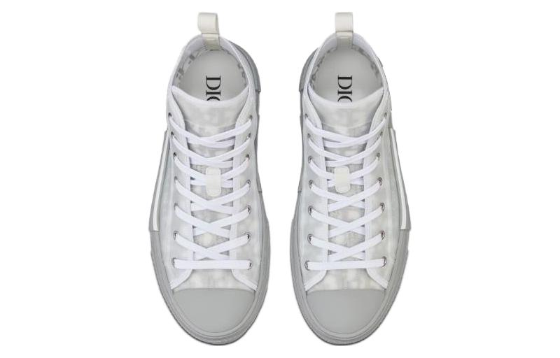 Shop Dior B23 Tinggi 'Dior Oblique - Kelabu Reflektif' 3SH118YNT_H068