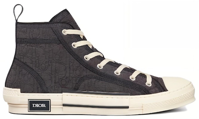 Dior B23 高帮“Dior Oblique 云彩 - 黑色” 3SH118ZBK_H961 Lookbook Dior B23 高帮“Dior Oblique 云彩 - 黑色” 3SH118ZBK_H961