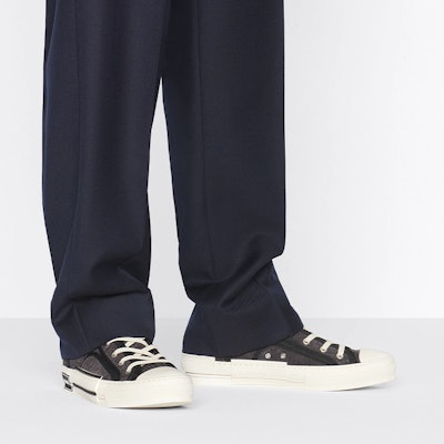 Dior B23 高帮“Dior Oblique 云彩 - 黑色” 3SH118ZBK_H961 Details for Dior B23 高帮“Dior Oblique 云彩 - 黑色” 3SH118ZBK_H961