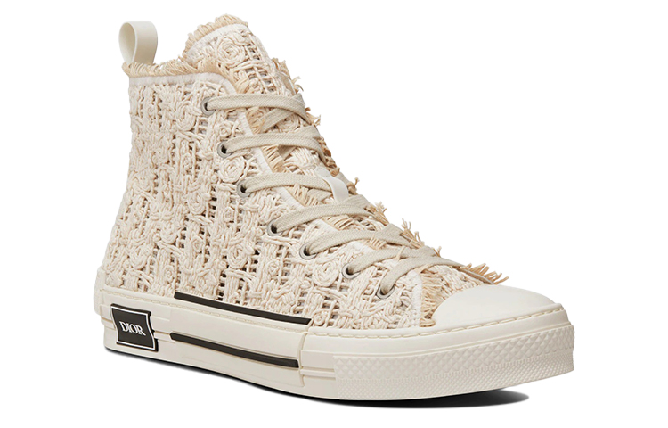 Dior B23 High 'Dior Oblique Macramé - Cream' 圖 3