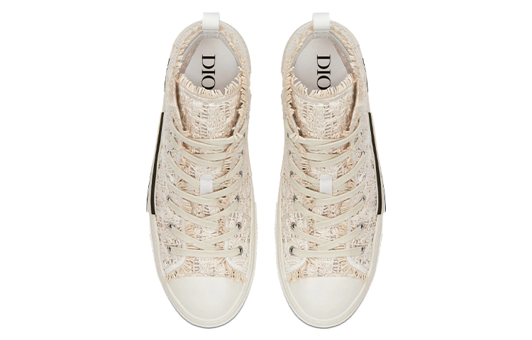 Dior B23 High 'Dior Oblique Macramé - Cream' 圖 4