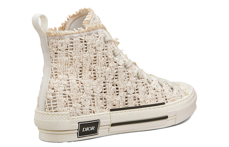 Dior B23 High 'Dior Oblique Macramé - Cream' 圖 5