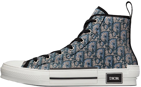 Dior B23 High 'Oblique Strass Biru' 3SH128ZBF_H165 Buy Dior B23 High 'Oblique Strass Biru' 3SH128ZBF_H165