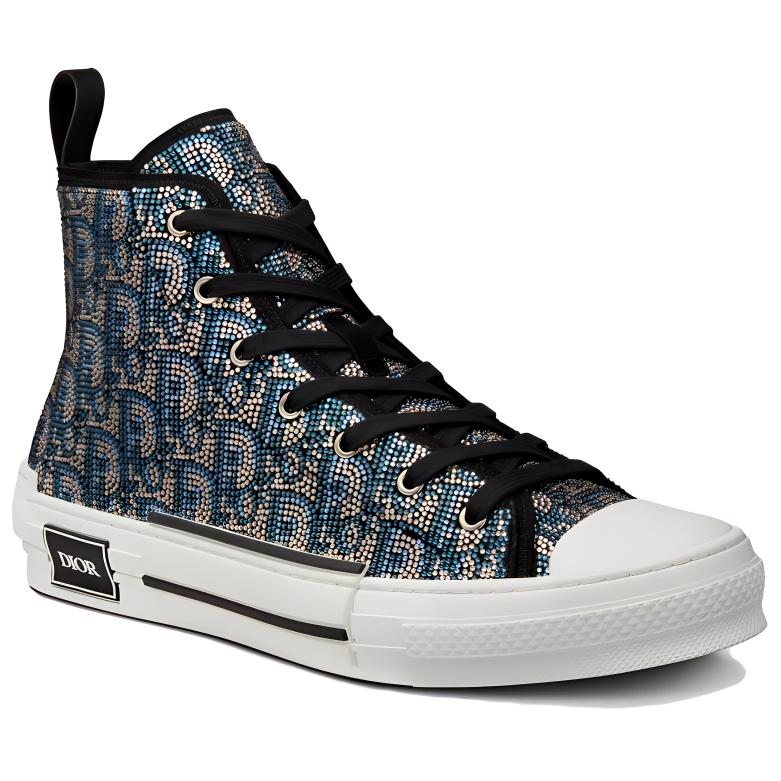 Lookbook Dior B23 High 'Oblique Strass Biru' 3SH128ZBF_H165