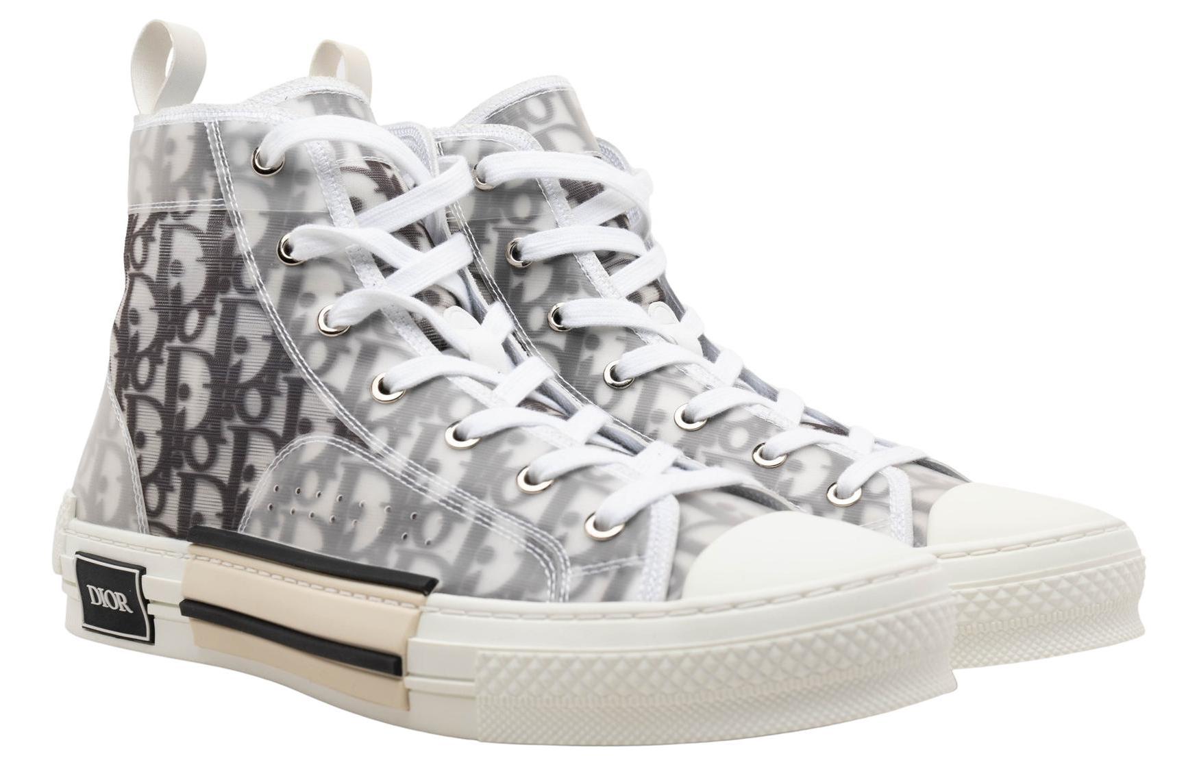 Lookbook 디올 B23 하이 "회색 레오파드" 3SH118YQI_H069