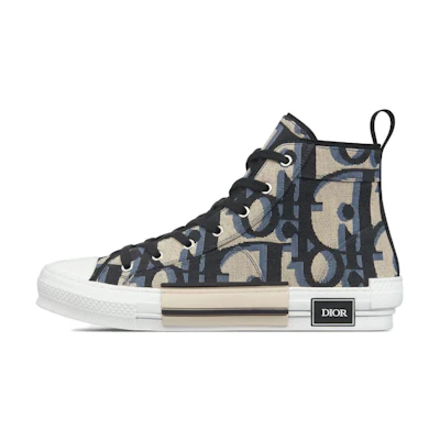 Dior B23 High 'Maxi Dior Oblique - Beige Black'
