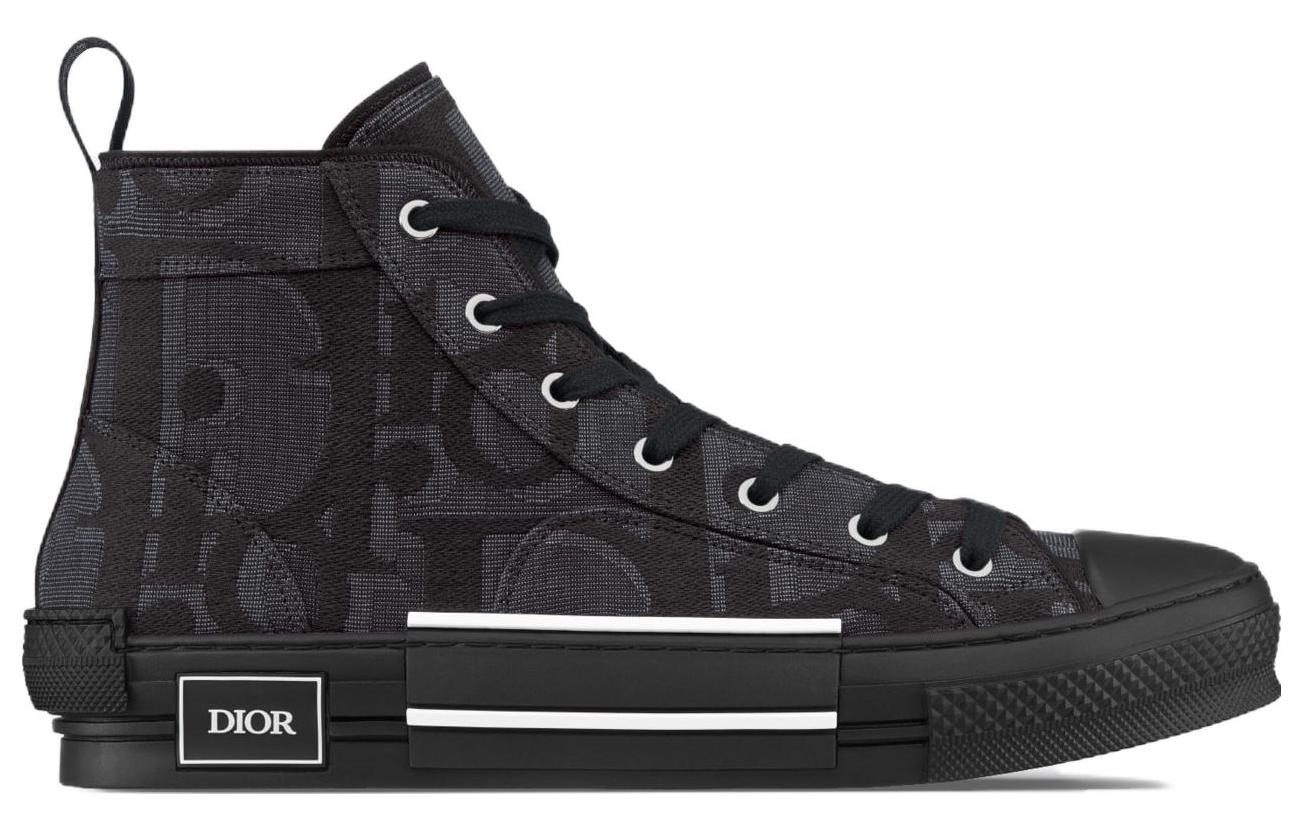 Order Dior B23 Tinggi 'Maxi Dior Oblique - Hitam' 3SH126ZXX_H969