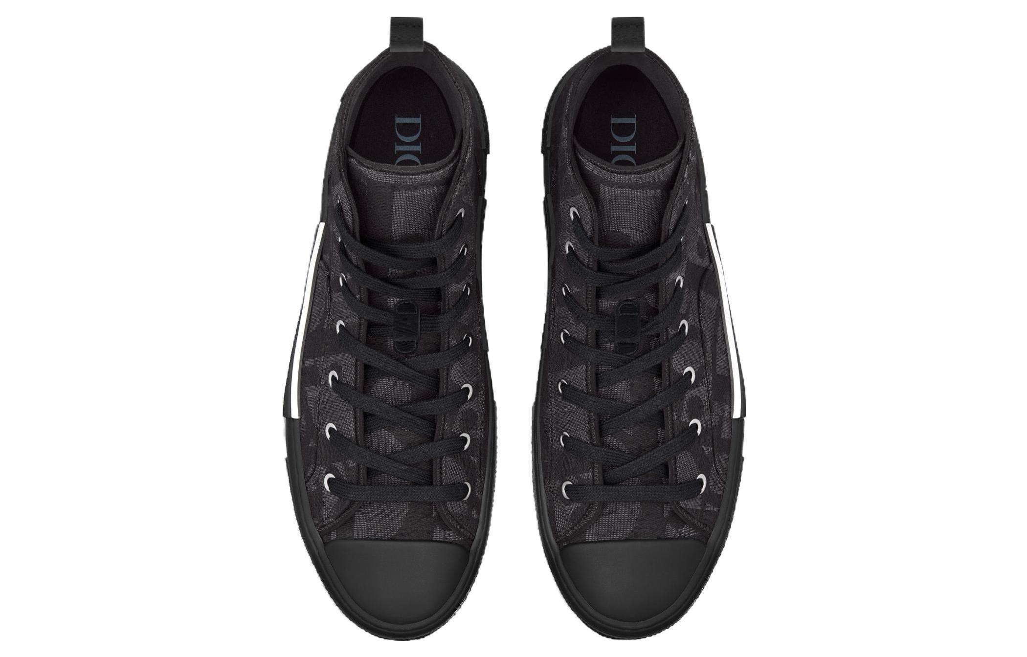 Shop Dior B23 Tinggi 'Maxi Dior Oblique - Hitam' 3SH126ZXX_H969