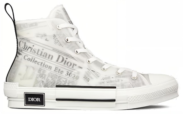 Dior B23 ハイ "ニュースプリント" 3SH118YUO_H069 Order Dior B23 ハイ "ニュースプリント" 3SH118YUO_H069