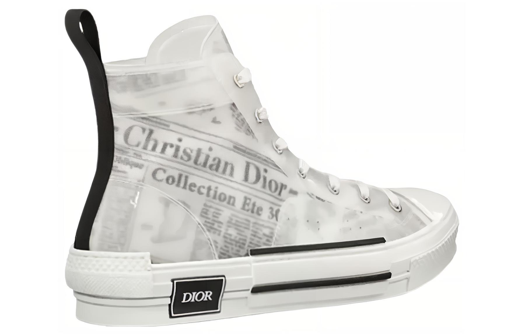Shop Dior B23 Altas 'Newsprint' 3SH118YUO_H069