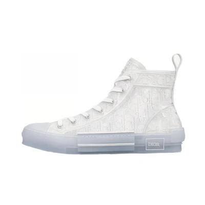 Dior B23 High 'Raised Dior Oblique - Transparent White'