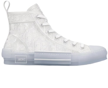 Dior B23 高筒 'Raised Dior Oblique - 透明白' 型號 3SH129ZOO_H060 Order Dior B23 高筒 'Raised Dior Oblique - 透明白' 型號 3SH129ZOO_H060