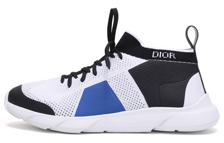 Buy ディオール B23 ハイ 'ホワイトブルーブラック' 3SN237YJA_H065 3SN237YJA_H065