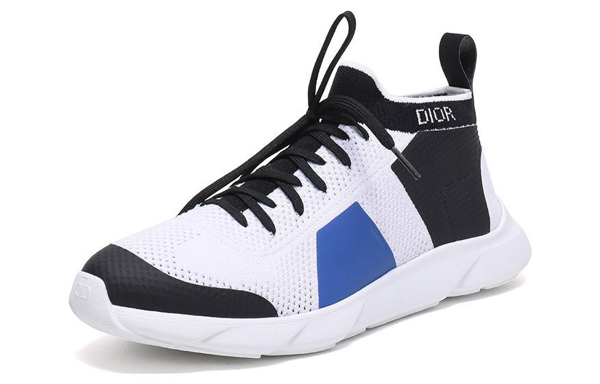 Lookbook ディオール B23 ハイ 'ホワイトブルーブラック' 3SN237YJA_H065 3SN237YJA_H065