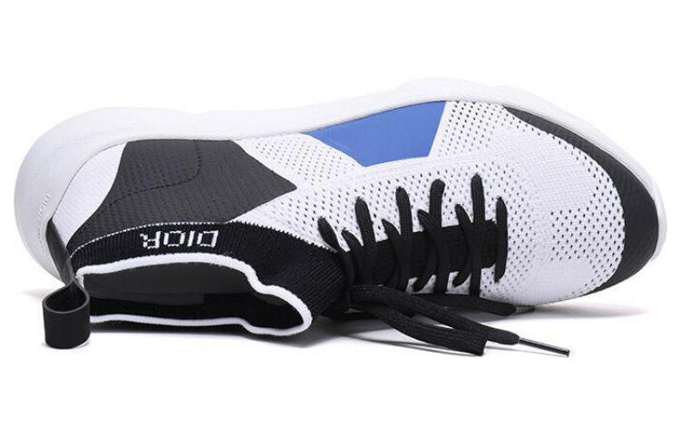 Shop ディオール B23 ハイ 'ホワイトブルーブラック' 3SN237YJA_H065 3SN237YJA_H065