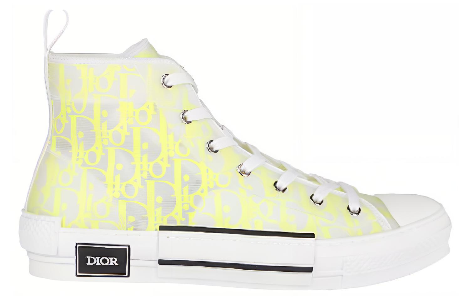 Order DIOR B23 高筒運動鞋 黃色