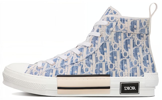 Dior B23ハイ ブルー オブリーク絣ジャカード 3SH118ZLA_H560 Buy Dior B23ハイ ブルー オブリーク絣ジャカード 3SH118ZLA_H560