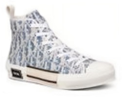 Dior B23 High Blue Oblique Kasuri Jacquard Sneakers 3SH118ZLA_H560 Lookbook Dior B23 High Blue Oblique Kasuri Jacquard Sneakers 3SH118ZLA_H560