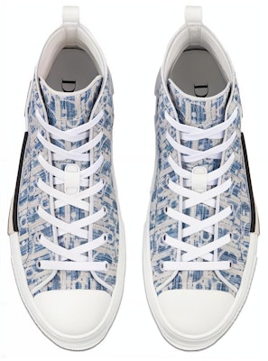 Dior B23ハイ ブルー オブリーク絣ジャカード 3SH118ZLA_H560 Shop Dior B23ハイ ブルー オブリーク絣ジャカード 3SH118ZLA_H560