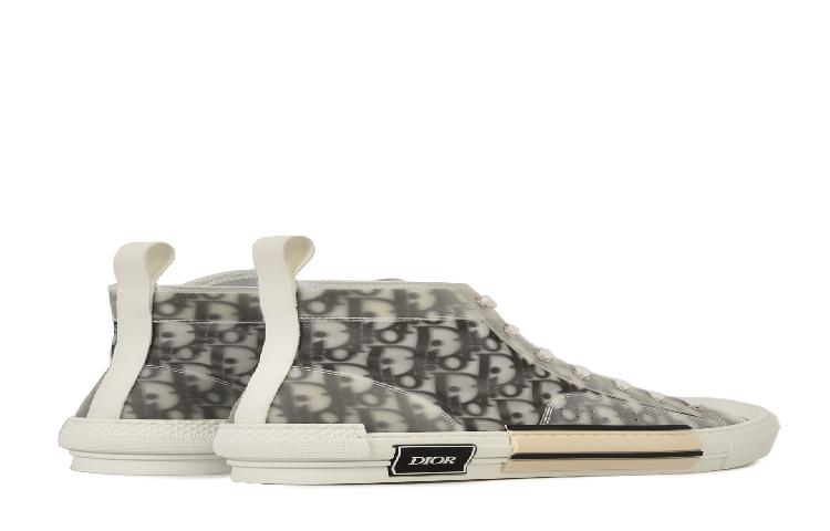 Lookbook Dior B23 High Top 'Logo Oblique' Lelaki Kasut Tinggi 3SH118YJP-069