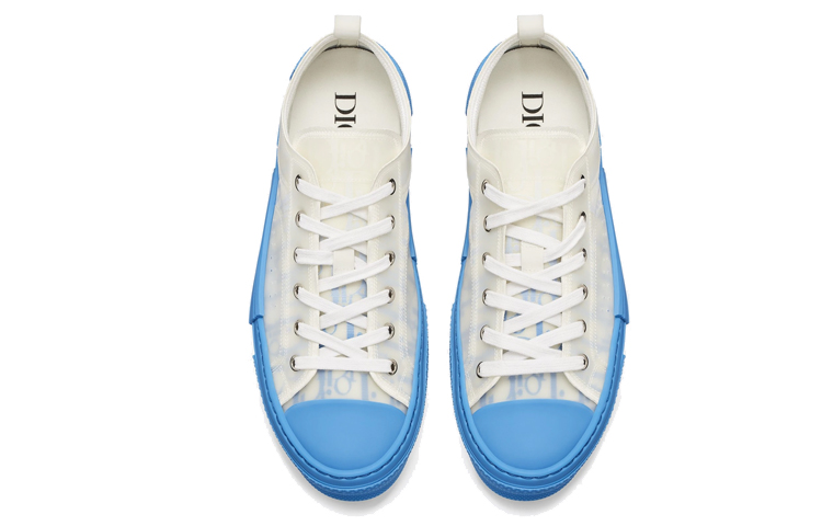 Shop 迪奥B23低帮鞋 '渐变蓝Dior Oblique' 3SN249YUN_H560