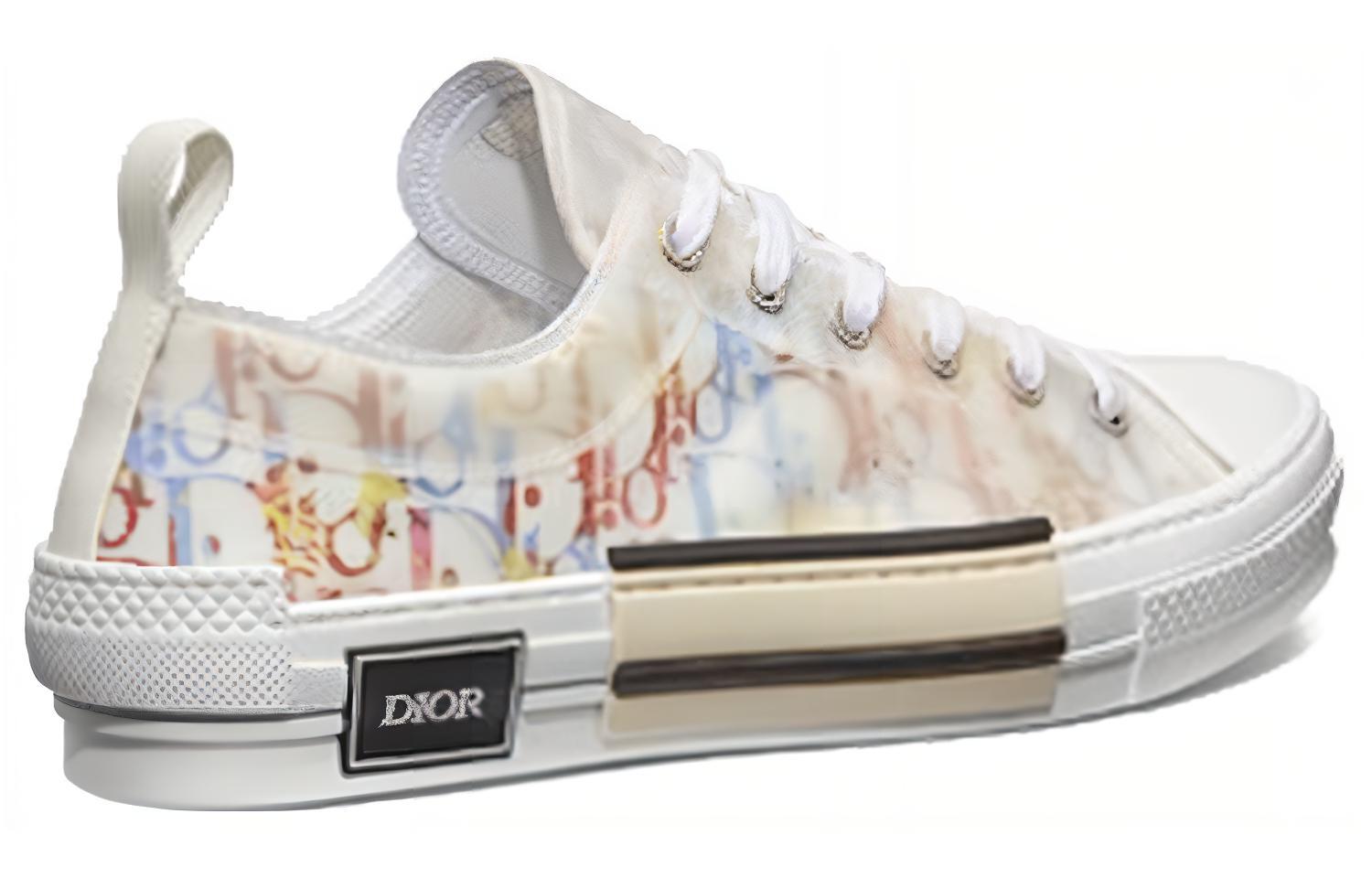 Shop Dior B23 低帮 '墨彩 Dior Oblique' 3SN249YTI_H265