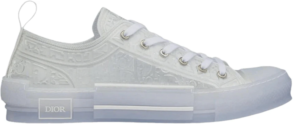Dior B23 Low 'Dior Oblique - Transparent White' 3SN286ZOO_H060 Buy Dior B23 Low 'Dior Oblique - Transparent White' 3SN286ZOO_H060