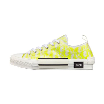 Dior B23 Low 'Dior Oblique - White Yellow'