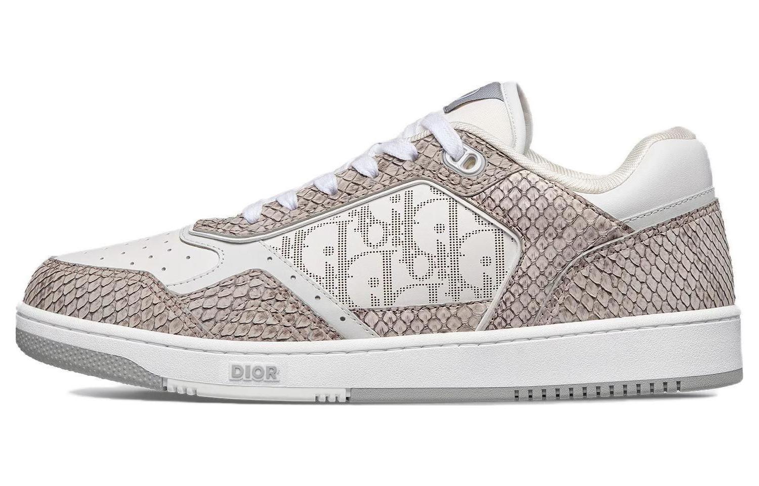 Dior B23 Low 'Grey Leather' 3SN272ZMH_H819