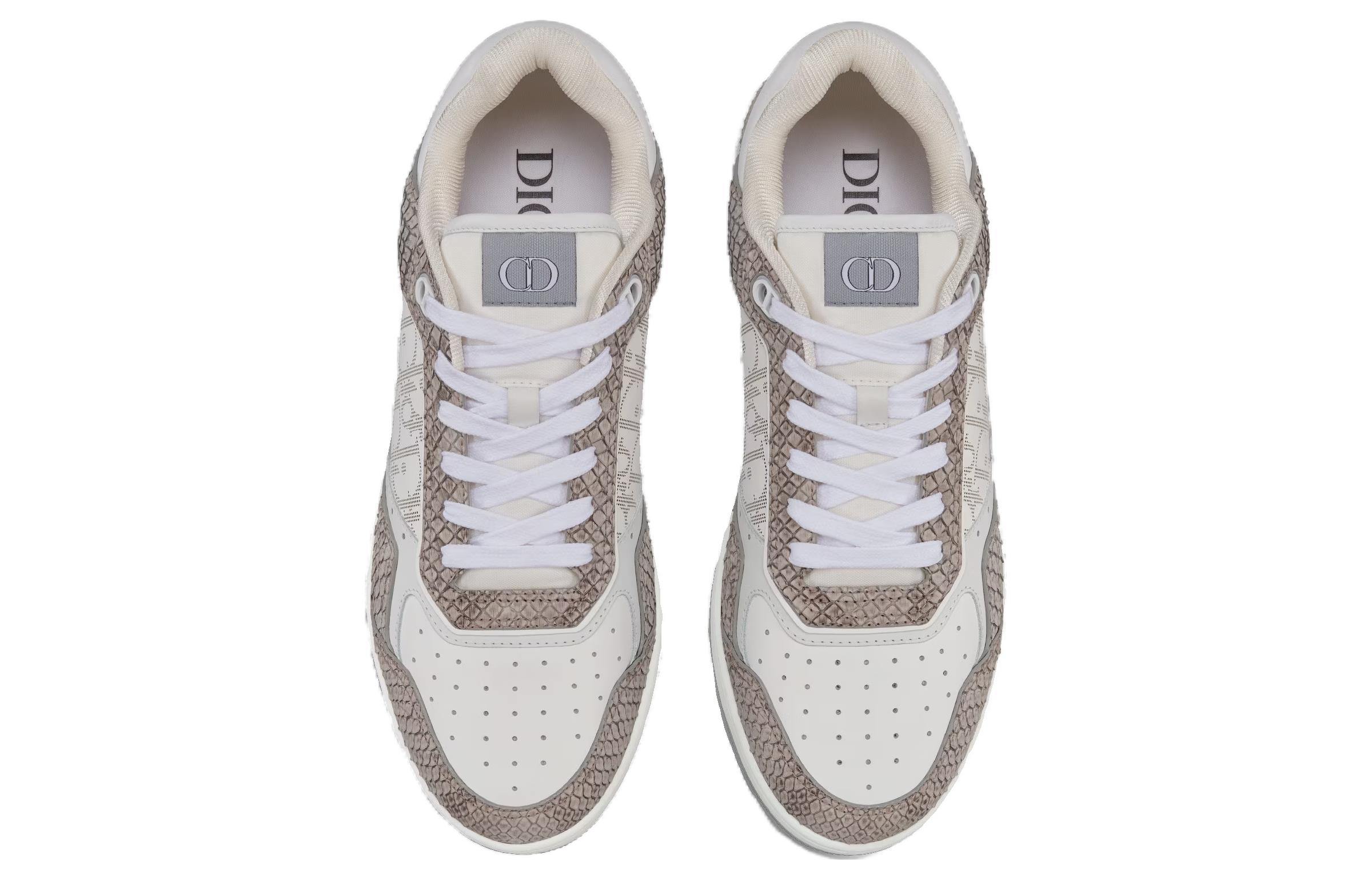 Lookbook Dior B23 ロースニーカー (グレーレザー) 3SN272ZMH_H819