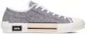 Dior B23 Low Top Ruthenium Metallic Thread Oblique Jacquard Lelaki 3SN249ZTU86851-/-3SN249ZTU_H868