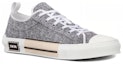 Lookbook Dior B23 Low Top Ruthenium Metallic Thread Oblique Jacquard Lelaki 3SN249ZTU86851-/-3SN249ZTU_H868