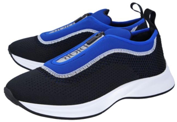 迪奥 B25 低帮 '蓝色' 3SN258YYA_H561 Lookbook 迪奥 B25 低帮 '蓝色' 3SN258YYA_H561