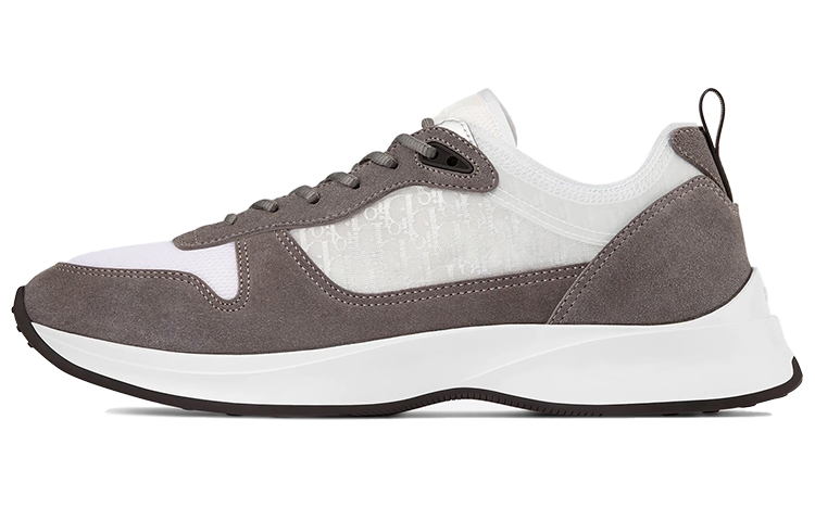 Buy 迪奥 B25 低帮鞋“灰色斜纹帆布” 3SN259YUH_H860