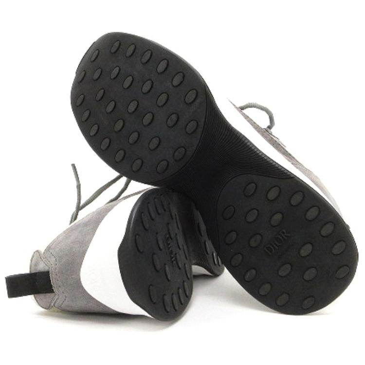 Purchase 迪奥 B25 低帮鞋“灰色斜纹帆布” 3SN259YUH_H860