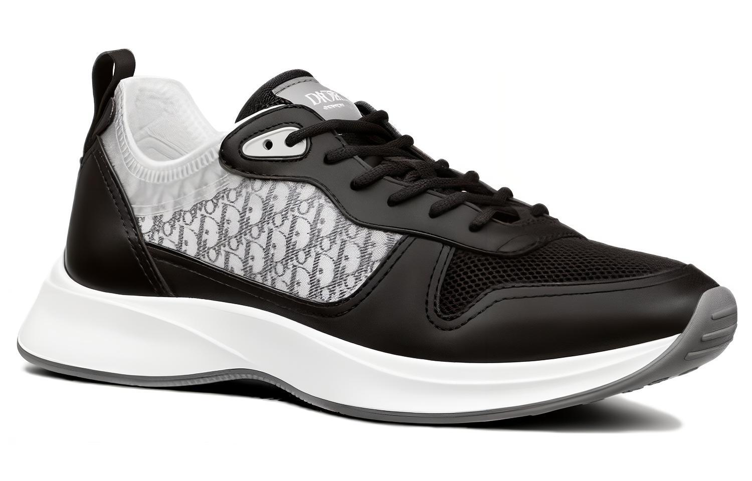 Buy Dior B25 Runner 'Dior Oblique - Black Grey' 3SN259ZJF_H968