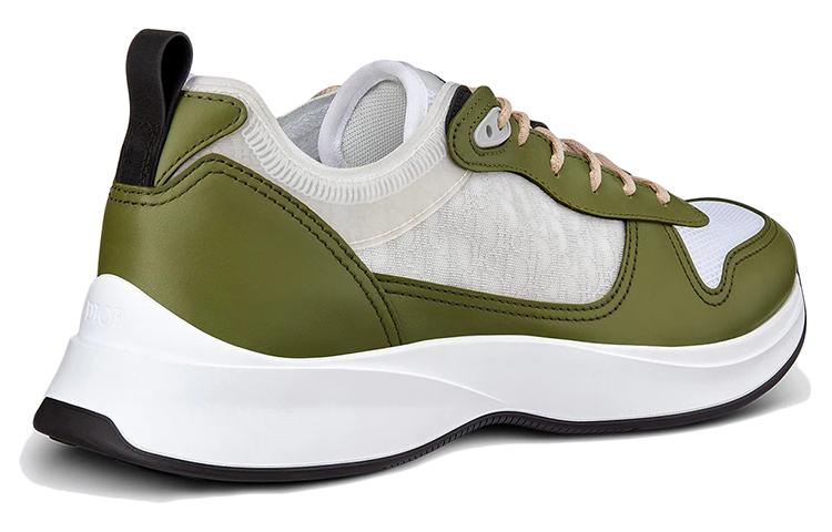 Shop 디올 B25 러너 "오블리크 카키" (Dior B25 Runner "Oblique Khaki") 3SN259ZIU-H760
