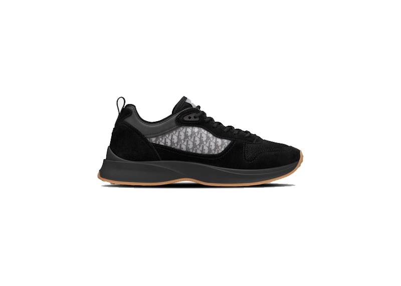 Dior B25 Runner Black Oblique Suede 3SN259YXY_H960