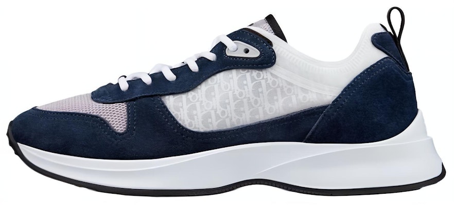 Dior B25 Runner Navy Oblique Suede Sepatu 3SN259YXY_H568 Buy Dior B25 Runner Navy Oblique Suede Sepatu 3SN259YXY_H568