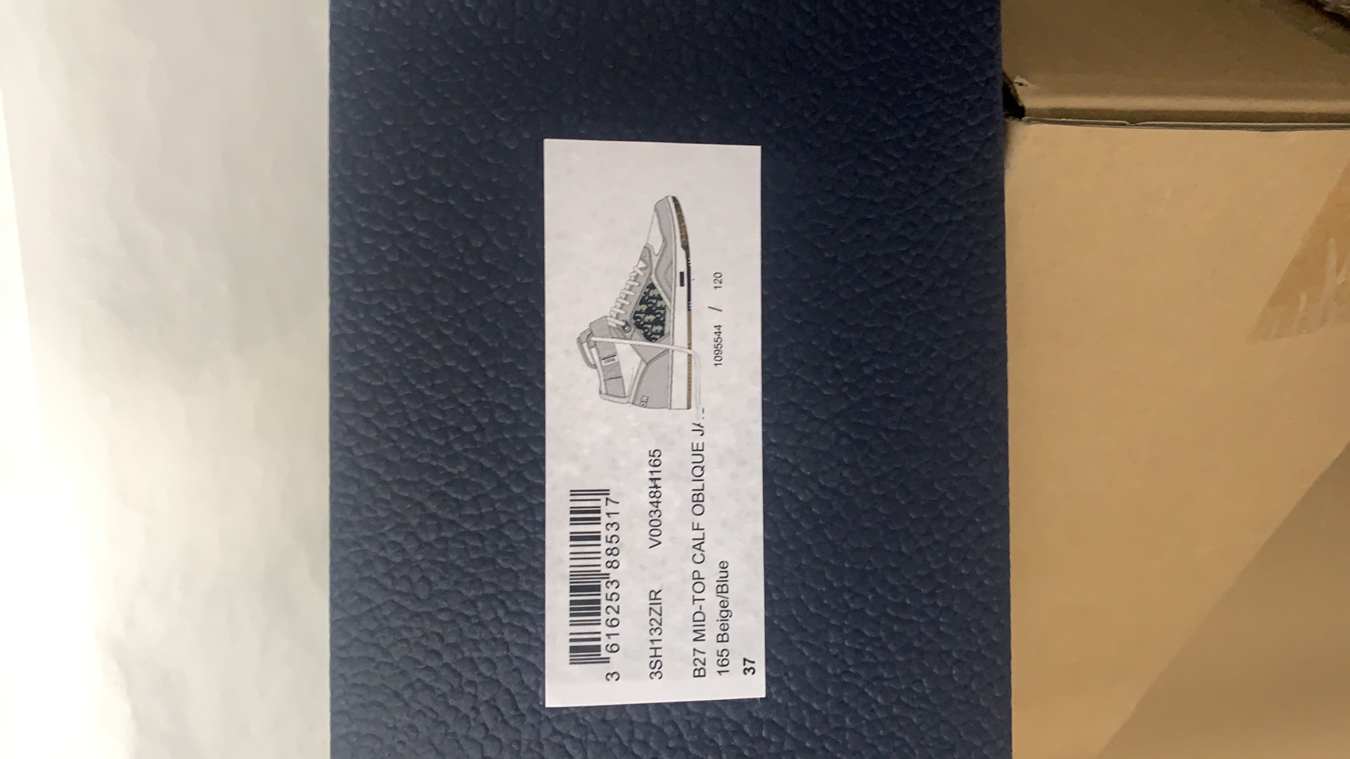 Lookbook Dior B27 'Low Top Putih' 3SH132ZIR