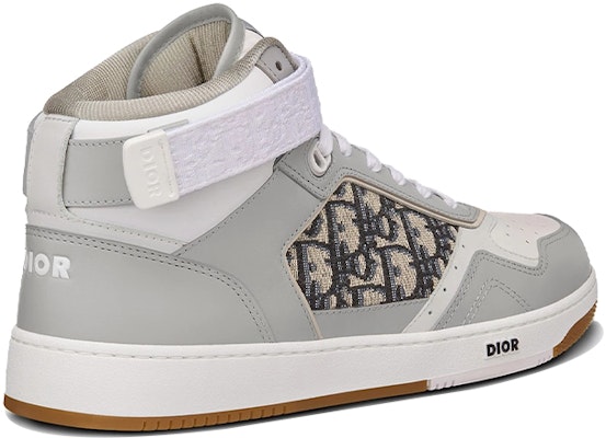 Dior B27 高帮 'Dior Oblique - 灰色' 运动鞋 3SH132ZIR_H165 Shop Dior B27 高帮 'Dior Oblique - 灰色' 运动鞋 3SH132ZIR_H165