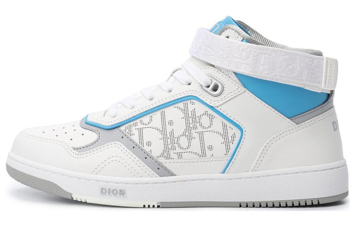 Dior B27 High 'Dior Oblique - White Light Blue'