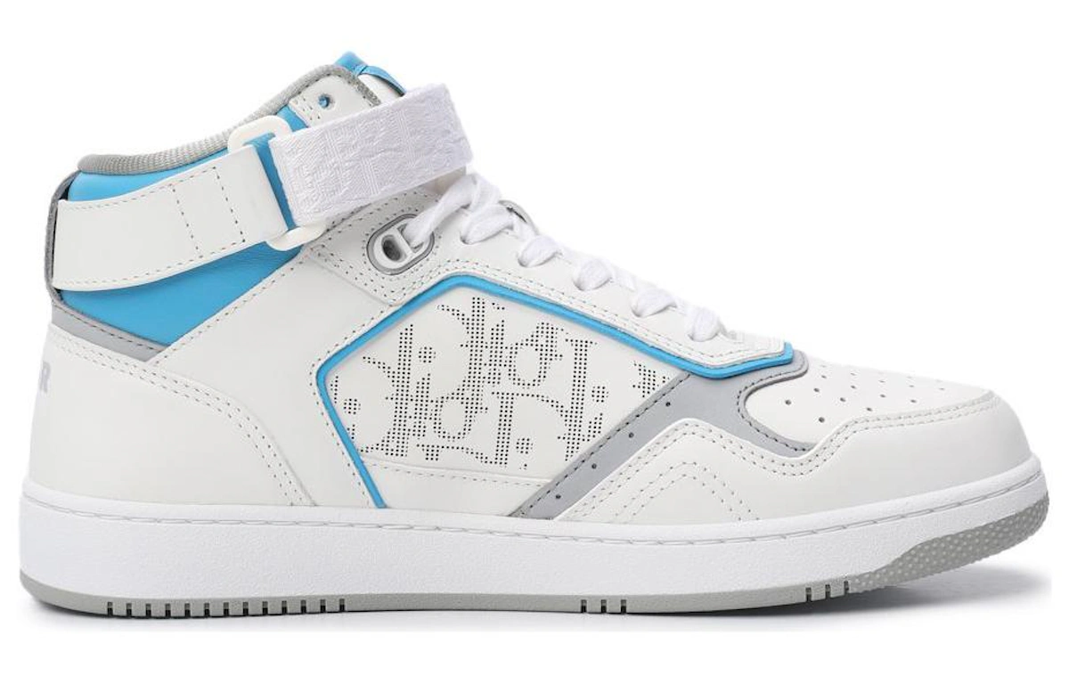 Dior B27 High 'Dior Oblique - White Light Blue'