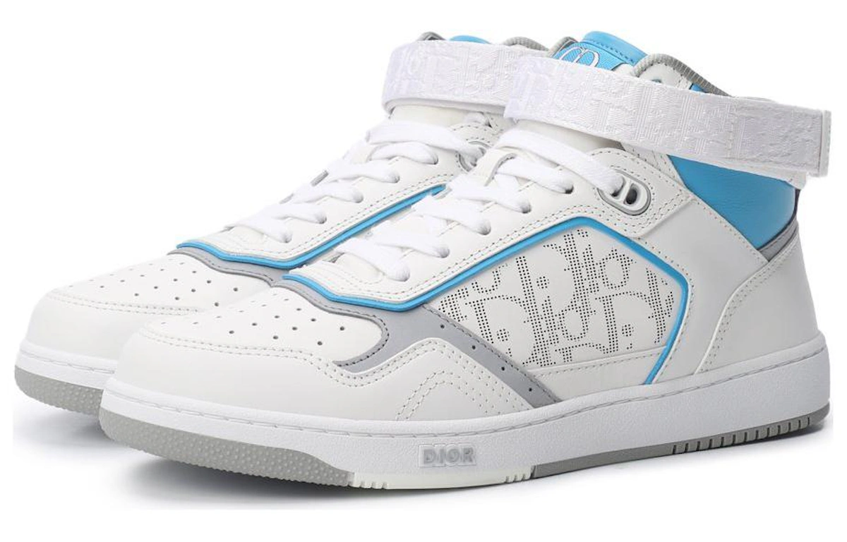 Dior B27 High 'Dior Oblique - White Light Blue'