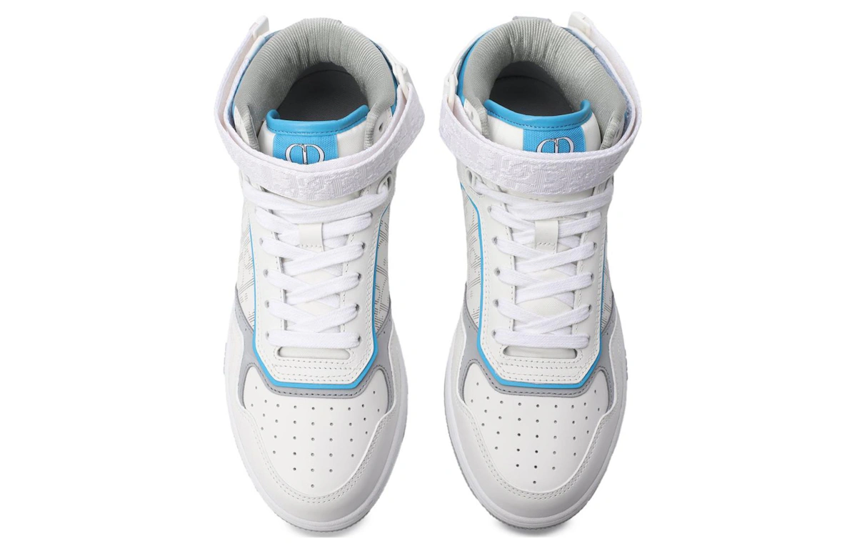 Dior B27 High 'Dior Oblique - White Light Blue'