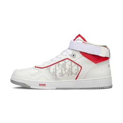 Dior B27 High 'Dior Oblique Galaxy - White Red'