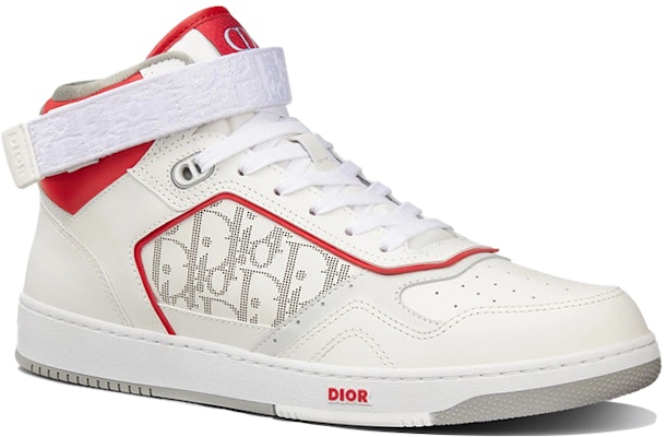 Dior B27 High 'Dior Oblique Galaxy - White Red' 3SH132ZIJ_H063 Order Dior B27 High 'Dior Oblique Galaxy - White Red' 3SH132ZIJ_H063