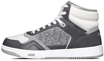 Dior B27 High Anthracite White Dior Oblique Jacquard Ruthenium Metallic Threads 3SH133ZTY_H868 Dior B27 High Anthracite White Dior Oblique Jacquard Ruthenium Metallic Threads 3SH133ZTY_H868
