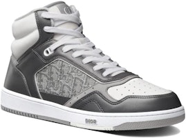 Dior B27 Tinggi Anthracite Putih Oblique Jacquard Benang Metalik Ruthenium 3SH133ZTY_H868 Order Dior B27 Tinggi Anthracite Putih Oblique Jacquard Benang Metalik Ruthenium 3SH133ZTY_H868